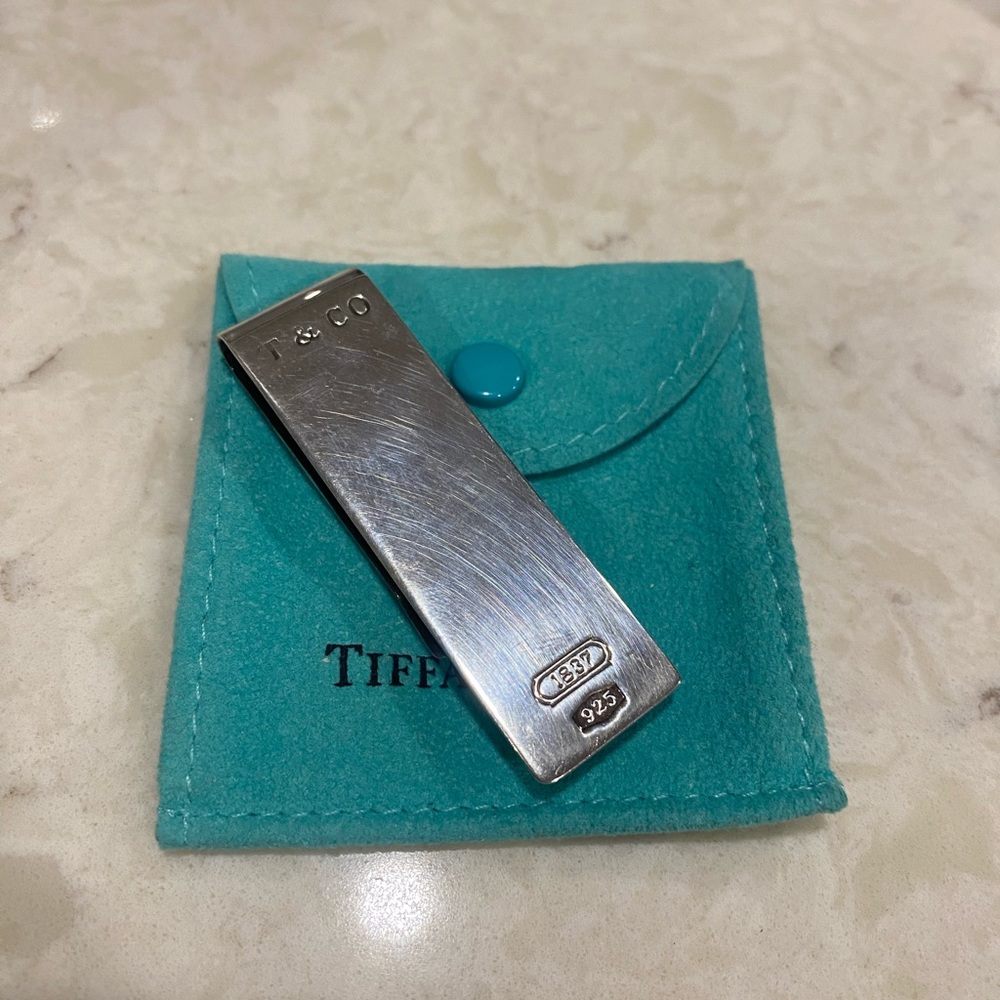 Tiffany & Co 1837 sterling silver money clip